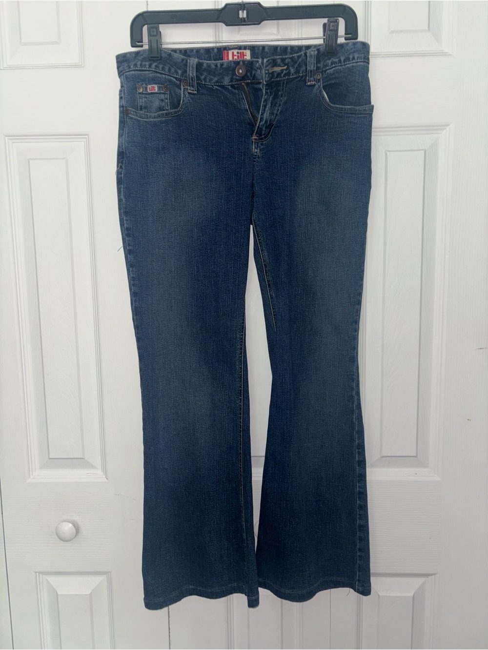 TILT Dark Blue Flare Jeans - Classic Five-Pocket Denim
